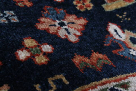 Karajeh Brown Hand Knotted 41 X 62  Area Rug 250-25239 Image 6