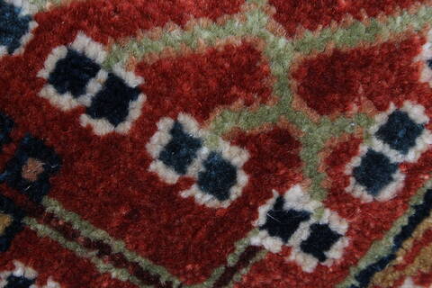 Karajeh Brown Hand Knotted 41 X 62  Area Rug 250-25239 Image 8