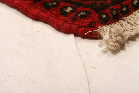 Shahsavan Red Runner Hand Knotted 52 X 127  Area Rug 100-25266 Image 9