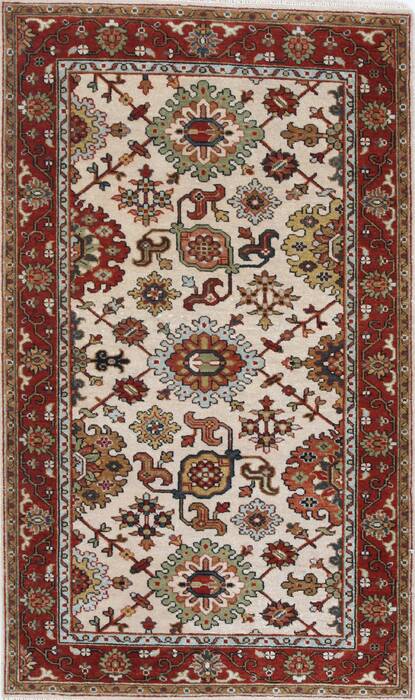 Serapi White Hand Knotted 30 X 50  Area Rug 250-25267 Image 0
