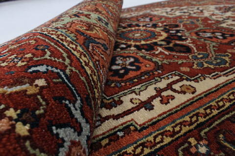 Serapi White Hand Knotted 30 X 50  Area Rug 250-25270 Image 10