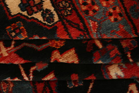 Nahavand Red Runner Hand Knotted 39 X 1511  Area Rug 253-25275 Image 4
