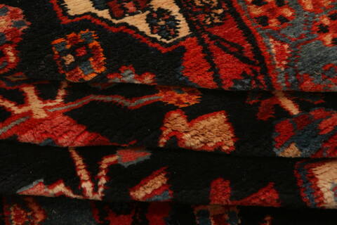 Nahavand Red Runner Hand Knotted 39 X 1511  Area Rug 253-25275 Image 5