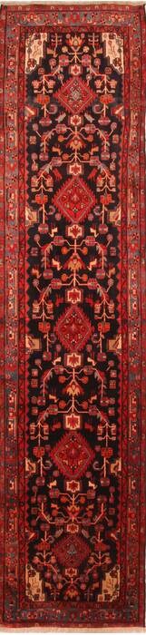 Nahavand Red Runner Hand Knotted 39 X 1511  Area Rug 253-25275 Image 0