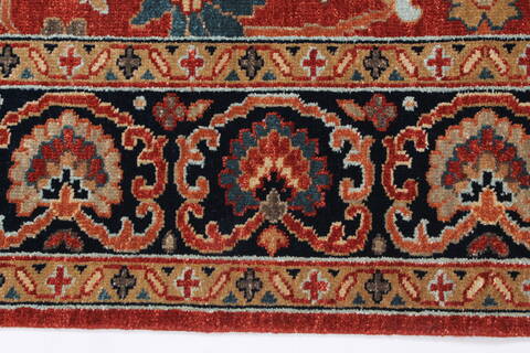 Serapi Beige Hand Knotted 50 X 610  Area Rug 250-25278 Image 3