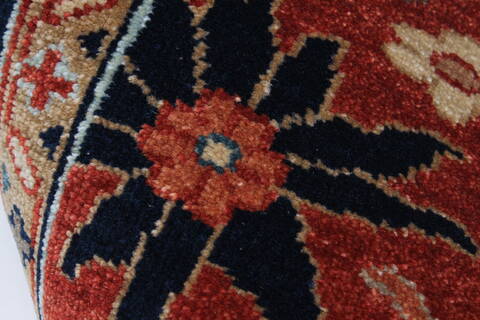 Serapi Beige Hand Knotted 50 X 610  Area Rug 250-25278 Image 7