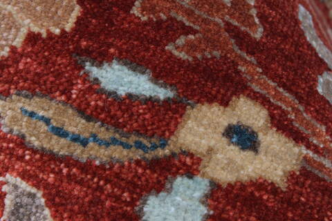 Serapi Beige Hand Knotted 50 X 610  Area Rug 250-25278 Image 8