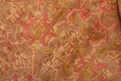 Tabriz Yellow Hand Knotted 116 X 161  Area Rug 100-25284 Image 6