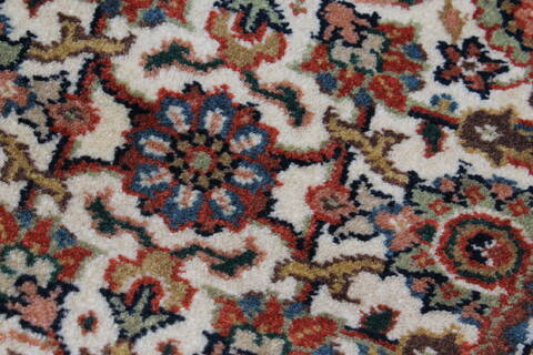 Herati Beige Round Hand Knotted 80 X 80  Area Rug 250-25288 Image 6