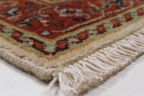Serapi White Runner Hand Knotted 26 X 1310  Area Rug 250-25292 Image 5