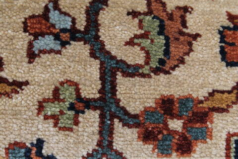 Serapi White Runner Hand Knotted 26 X 1310  Area Rug 250-25292 Image 7