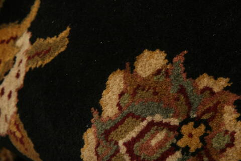 Kashan Multicolor Hand Knotted 101 X 1310  Area Rug 100-25309 Image 1