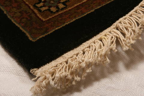Kashan Multicolor Hand Knotted 101 X 1310  Area Rug 100-25309 Image 9