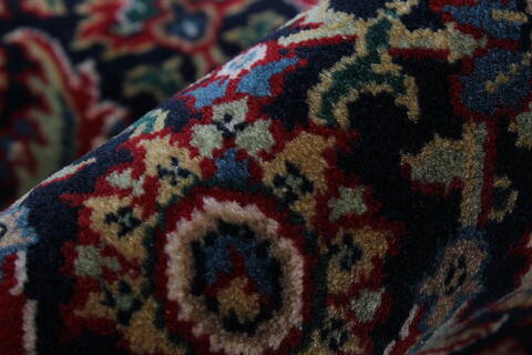 Herati Brown Hand Knotted 90 X 122  Area Rug 250-25319 Image 12