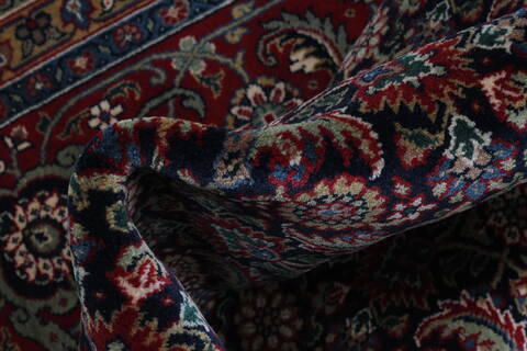 Herati Brown Hand Knotted 90 X 122  Area Rug 250-25319 Image 14