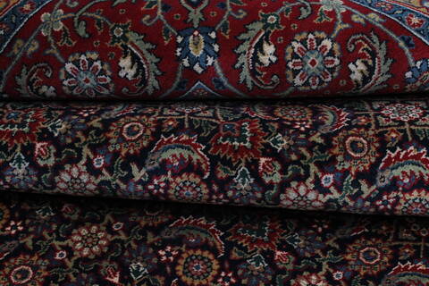 Herati Brown Hand Knotted 90 X 122  Area Rug 250-25319 Image 2