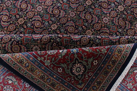 Herati Brown Hand Knotted 90 X 122  Area Rug 250-25319 Image 3