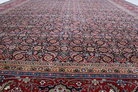 Herati Brown Hand Knotted 90 X 122  Area Rug 250-25319 Image 5