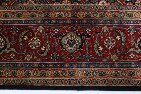 Herati Brown Hand Knotted 90 X 122  Area Rug 250-25319 Image 6