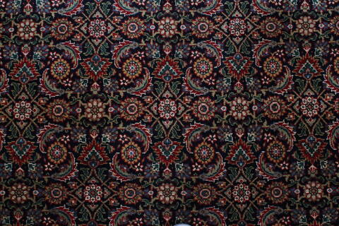Herati Brown Hand Knotted 90 X 122  Area Rug 250-25319 Image 7