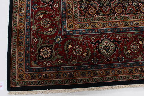 Herati Brown Hand Knotted 90 X 122  Area Rug 250-25319 Image 8