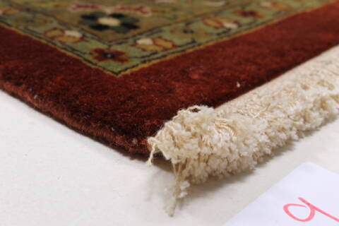 Kashan Beige Hand Knotted 810 X 122  Area Rug 250-25324 Image 5