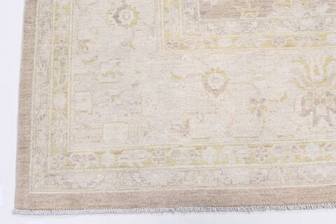 Chobi Beige Hand Knotted 811 X 120  Area Rug 250-25330 Image 6