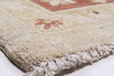 Chobi Beige Hand Knotted 811 X 1111  Area Rug 250-25331 Image 11