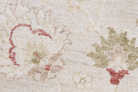 Chobi Beige Hand Knotted 811 X 1111  Area Rug 250-25331 Image 12