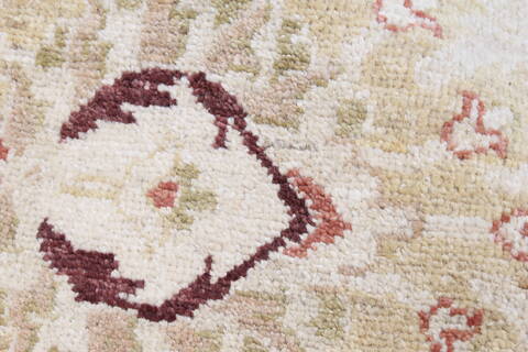 Chobi Beige Hand Knotted 811 X 1111  Area Rug 250-25331 Image 13