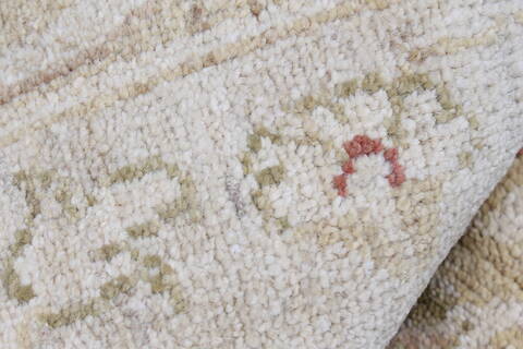 Chobi Beige Hand Knotted 811 X 1111  Area Rug 250-25331 Image 16