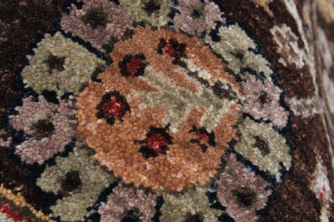 Haji Jalili Beige Hand Knotted 92 X 124  Area Rug 250-25336 Image 8