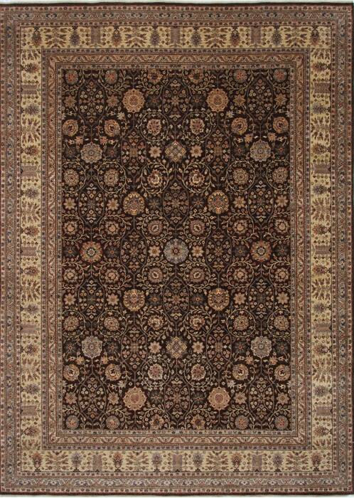 Haji Jalili Beige Hand Knotted 92 X 124  Area Rug 250-25336 Image 0