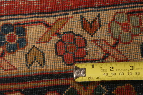 Khoy Red Hand Knotted 110 X 159  Area Rug 100-25338 Image 10