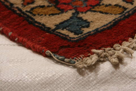 Khoy Red Hand Knotted 110 X 159  Area Rug 100-25338 Image 11