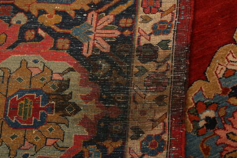 Khoy Red Hand Knotted 110 X 159  Area Rug 100-25338 Image 3