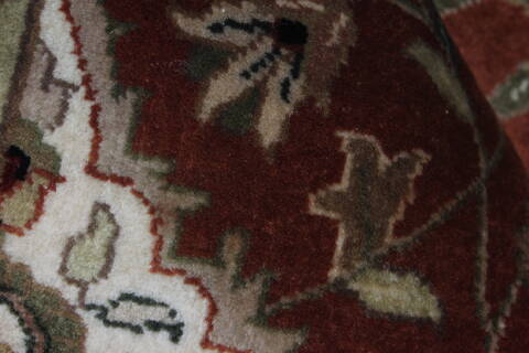 Tabriz Beige Hand Knotted 91 X 1110  Area Rug 250-25340 Image 5