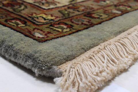 Kashmar Beige Hand Knotted 810 X 120  Area Rug 250-25341 Image 5
