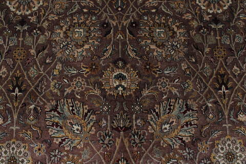 Kashmar Beige Hand Knotted 811 X 123  Area Rug 250-25342 Image 3