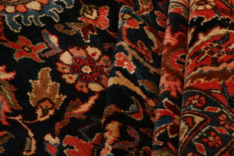 Lilihan Orange Hand Knotted 1010 X 143  Area Rug 100-25343 Image 3