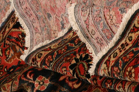 Lilihan Orange Hand Knotted 1010 X 143  Area Rug 100-25343 Image 4