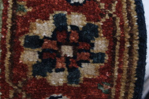 Serapi Blue Hand Knotted 20 X 40  Area Rug 250-25463 Image 10