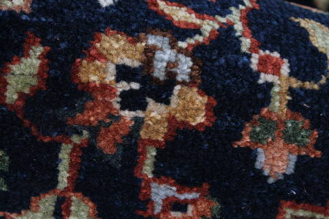 Serapi Blue Hand Knotted 20 X 40  Area Rug 250-25463 Image 9