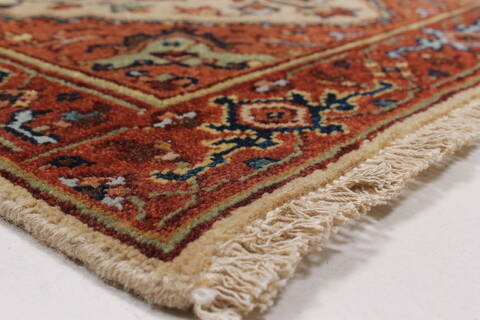 Serapi White Hand Knotted 20 X 40  Area Rug 250-25471 Image 5