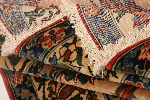 Bakhtiar Beige Hand Knotted 71 X 106  Area Rug 100-25516 Image 6