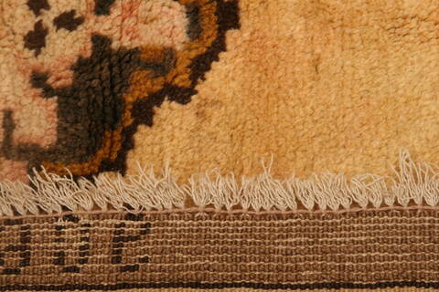 Tabriz Beige Hand Knotted 66 X 94  Area Rug 100-25520 Image 7