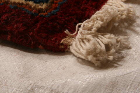 Yazd Red Hand Knotted 112 X 171  Area Rug 100-25567 Image 9