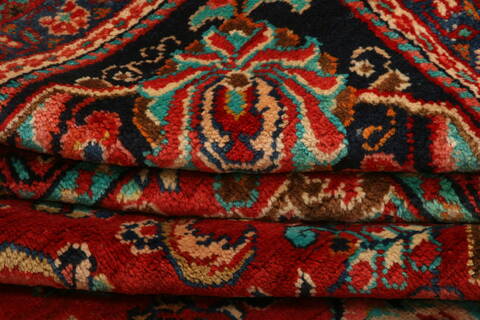 Mahal Red Hand Knotted 106 X 170  Area Rug 100-25595 Image 6