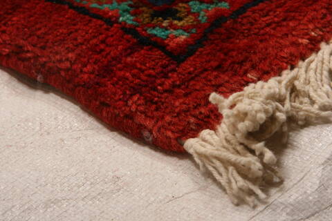 Mahal Red Hand Knotted 106 X 170  Area Rug 100-25595 Image 9