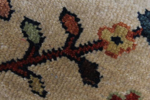 Serapi Beige Runner Hand Knotted 26 X 61  Area Rug 250-25598 Image 6